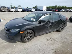 Honda salvage cars for sale: 2019 Honda Civic Sport