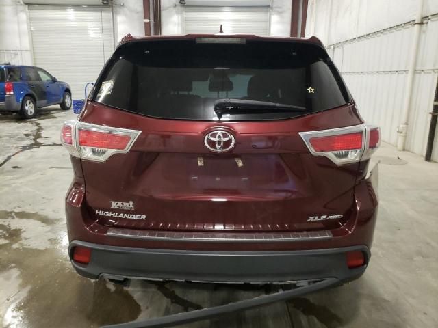 2016 Toyota Highlander XLE