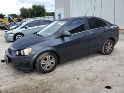 Chevrolet salvage cars for sale: 2012 Chevrolet Sonic LT