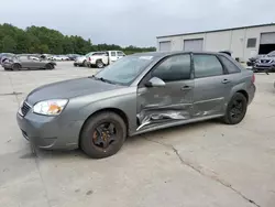 Chevrolet salvage cars for sale: 2006 Chevrolet Malibu Maxx LT