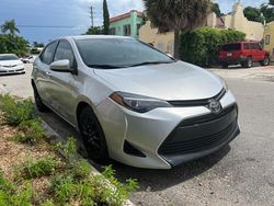 Toyota salvage cars for sale: 2017 Toyota Corolla L