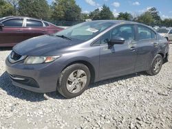 Honda salvage cars for sale: 2015 Honda Civic LX