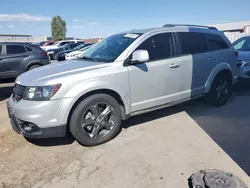 Salvage cars for sale at North Las Vegas, NV auction: 2014 Dodge Journey Crossroad