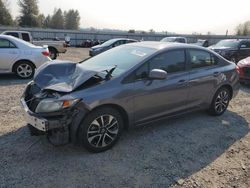 Salvage cars for sale at Arlington, WA auction: 2014 Honda Civic EX