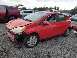 Salvage cars for sale at Riverview, FL auction: 2013 Toyota Prius C