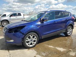 Salvage cars for sale at Grand Prairie, TX auction: 2014 Ford Escape Titanium