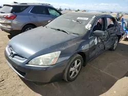 2005 Honda Accord EX en venta en Brighton, CO