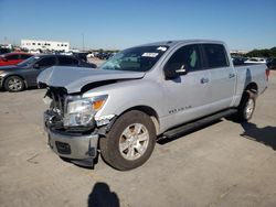 Salvage cars for sale at Grand Prairie, TX auction: 2019 Nissan Titan S