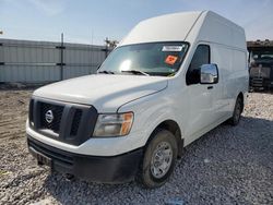 Salvage cars for sale at Cahokia Heights, IL auction: 2021 Nissan NV 2500 SV