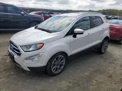 Ford salvage cars for sale: 2018 Ford Ecosport Titanium