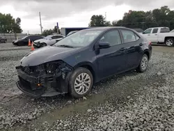 Toyota Vehiculos salvage en venta: 2018 Toyota Corolla L