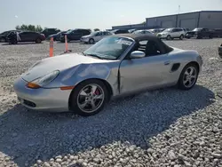 Salvage cars for sale at Wayland, MI auction: 2002 Porsche Boxster S