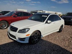 Salvage cars for sale at Phoenix, AZ auction: 2014 Mercedes-Benz C 250