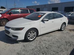 Carros dañados por inundaciones a la venta en subasta: 2018 Chevrolet Malibu LT