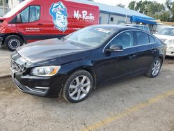 Salvage cars for sale at Wichita, KS auction: 2016 Volvo S60 Premier