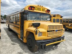 Salvage trucks for sale at Loganville, GA auction: 1993 Ford Bus Chassis B700F