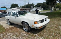 Salvage cars for sale at Apopka, FL auction: 1986 Oldsmobile Cutlass Salon