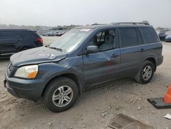 Honda salvage cars for sale: 2005 Honda Pilot EXL