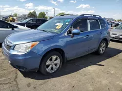 Subaru salvage cars for sale: 2016 Subaru Forester 2.5I Premium