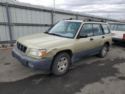 Salvage cars for sale at Reno, NV auction: 2002 Subaru Forester L