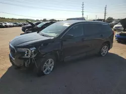 Salvage cars for sale at Colorado Springs, CO auction: 2022 GMC Terrain SLE