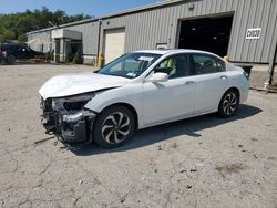 Salvage cars for sale at West Mifflin, PA auction: 2016 Honda Accord EXL