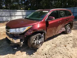 Carros salvage sin ofertas aún a la venta en subasta: 2018 Toyota Highlander SE