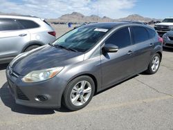 Salvage cars for sale at North Las Vegas, NV auction: 2013 Ford Focus SE