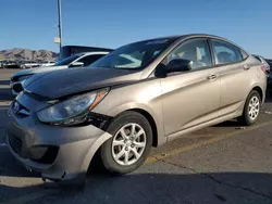 Salvage cars for sale at North Las Vegas, NV auction: 2013 Hyundai Accent GLS