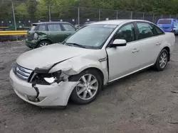 Salvage cars for sale at Waldorf, MD auction: 2008 Ford Taurus SEL