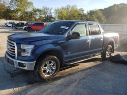 Salvage cars for sale at Ellwood City, PA auction: 2016 Ford F150 Supercrew