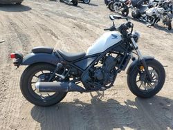 Salvage motorcycles for sale at Elgin, IL auction: 2017 Honda CMX300