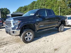 Salvage cars for sale at Seaford, DE auction: 2021 Toyota Tundra Double Cab SR/SR5