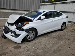 Salvage cars for sale from Copart West Mifflin, PA: 2016 Hyundai Elantra SE