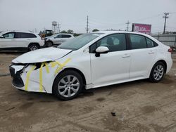 Salvage cars for sale at Chicago Heights, IL auction: 2021 Toyota Corolla LE