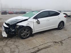 Salvage cars for sale at Fort Wayne, IN auction: 2017 Hyundai Elantra SE