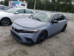 Salvage cars for sale at Savannah, GA auction: 2022 Honda Civic SI