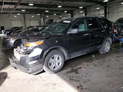 Salvage cars for sale at Ham Lake, MN auction: 2013 Ford Explorer