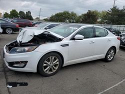 Salvage cars for sale at Moraine, OH auction: 2012 KIA Optima EX