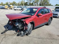 Salvage cars for sale at Bridgeton, MO auction: 2015 Mazda CX-5 Sport