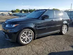 Land Rover salvage cars for sale: 2017 Land Rover Range Rover Sport SVR