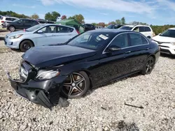 Salvage cars for sale at West Warren, MA auction: 2017 Mercedes-Benz E 300 4matic