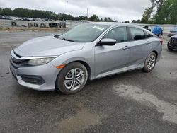 Honda salvage cars for sale: 2016 Honda Civic LX