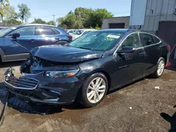 Chevrolet salvage cars for sale: 2018 Chevrolet Malibu LT