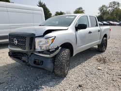 Salvage cars for sale from Copart Madisonville, TN: 2017 Nissan Titan S