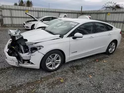 Ford Vehiculos salvage en venta: 2018 Ford Fusion SE Hybrid