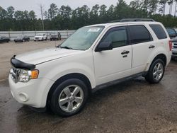 Ford salvage cars for sale: 2012 Ford Escape XLT