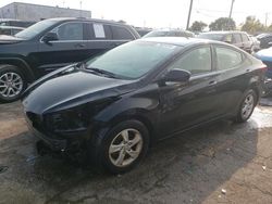 Salvage cars for sale at Chicago Heights, IL auction: 2015 Hyundai Elantra SE