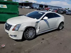 Salvage vehicles for parts for sale at auction: 2012 Cadillac CTS Performance Collection