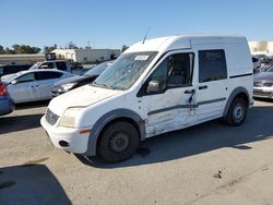 Salvage trucks for sale at Martinez, CA auction: 2012 Ford Transit Connect XLT